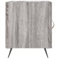 vidaXL Κομοδίνα 2 τεμ. Γκρι Sonoma 40x40x50 εκ. από Επεξεργασμένο Ξύλο