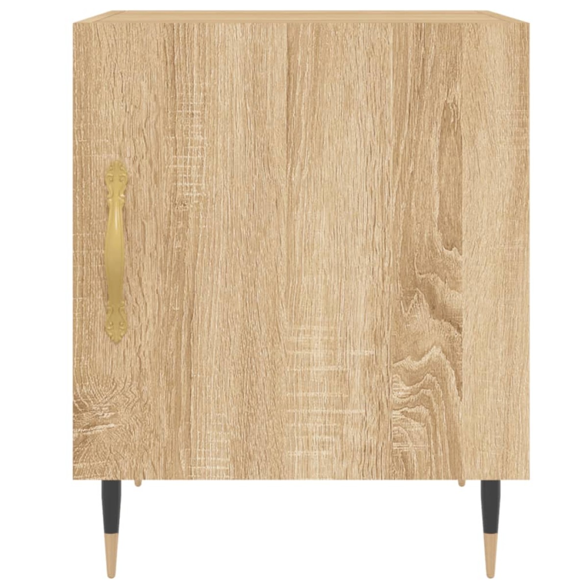 vidaXL Κομοδίνα 2 τεμ. Sonoma Δρυς 40 x 40 x 50 εκ. από Επεξεργ. Ξύλο