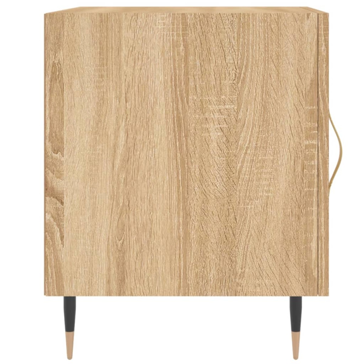 vidaXL Κομοδίνα 2 τεμ. Sonoma Δρυς 40 x 40 x 50 εκ. από Επεξεργ. Ξύλο