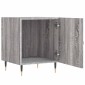 vidaXL Κομοδίνο Γκρι Sonoma 40 x 40 x 50 εκ. από Επεξεργασμένο Ξύλο