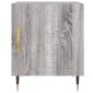 vidaXL Κομοδίνο Γκρι Sonoma 40 x 40 x 50 εκ. από Επεξεργασμένο Ξύλο