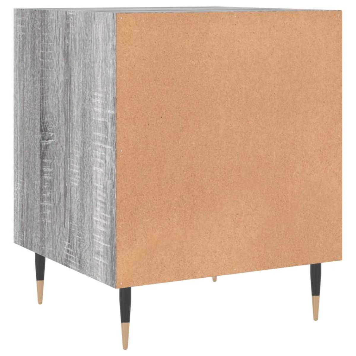 vidaXL Κομοδίνο Γκρι Sonoma 40 x 40 x 50 εκ. από Επεξεργασμένο Ξύλο