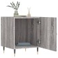 vidaXL Κομοδίνα 2 τεμ. Γκρι Sonoma 40 x 40 x 50 εκ. από Επεξεργ. Ξύλο