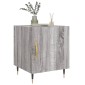 vidaXL Κομοδίνα 2 τεμ. Γκρι Sonoma 40 x 40 x 50 εκ. από Επεξεργ. Ξύλο