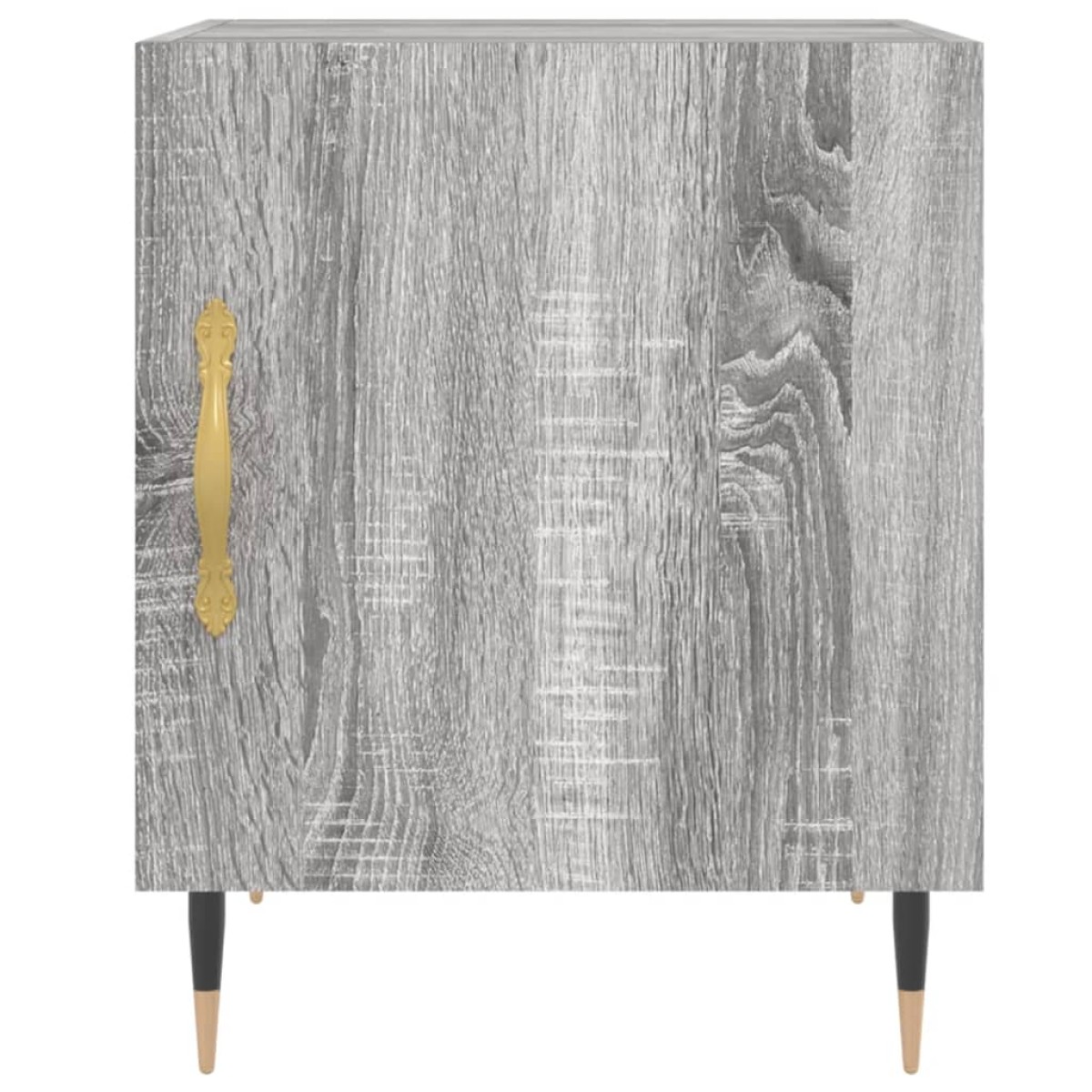 vidaXL Κομοδίνα 2 τεμ. Γκρι Sonoma 40 x 40 x 50 εκ. από Επεξεργ. Ξύλο