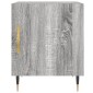 vidaXL Κομοδίνα 2 τεμ. Γκρι Sonoma 40 x 40 x 50 εκ. από Επεξεργ. Ξύλο