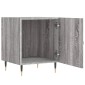 vidaXL Κομοδίνα 2 τεμ. Γκρι Sonoma 40 x 40 x 50 εκ. από Επεξεργ. Ξύλο