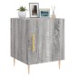vidaXL Κομοδίνο Γκρι Sonoma 40 x 40 x 50 εκ. από Επεξεργασμένο Ξύλο