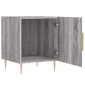 vidaXL Κομοδίνο Γκρι Sonoma 40 x 40 x 50 εκ. από Επεξεργασμένο Ξύλο