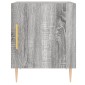 vidaXL Κομοδίνο Γκρι Sonoma 40 x 40 x 50 εκ. από Επεξεργασμένο Ξύλο