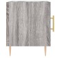 vidaXL Κομοδίνο Γκρι Sonoma 40 x 40 x 50 εκ. από Επεξεργασμένο Ξύλο