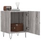 vidaXL Κομοδίνο Γκρι Sonoma 40 x 40 x 50 εκ. από Επεξεργασμένο Ξύλο