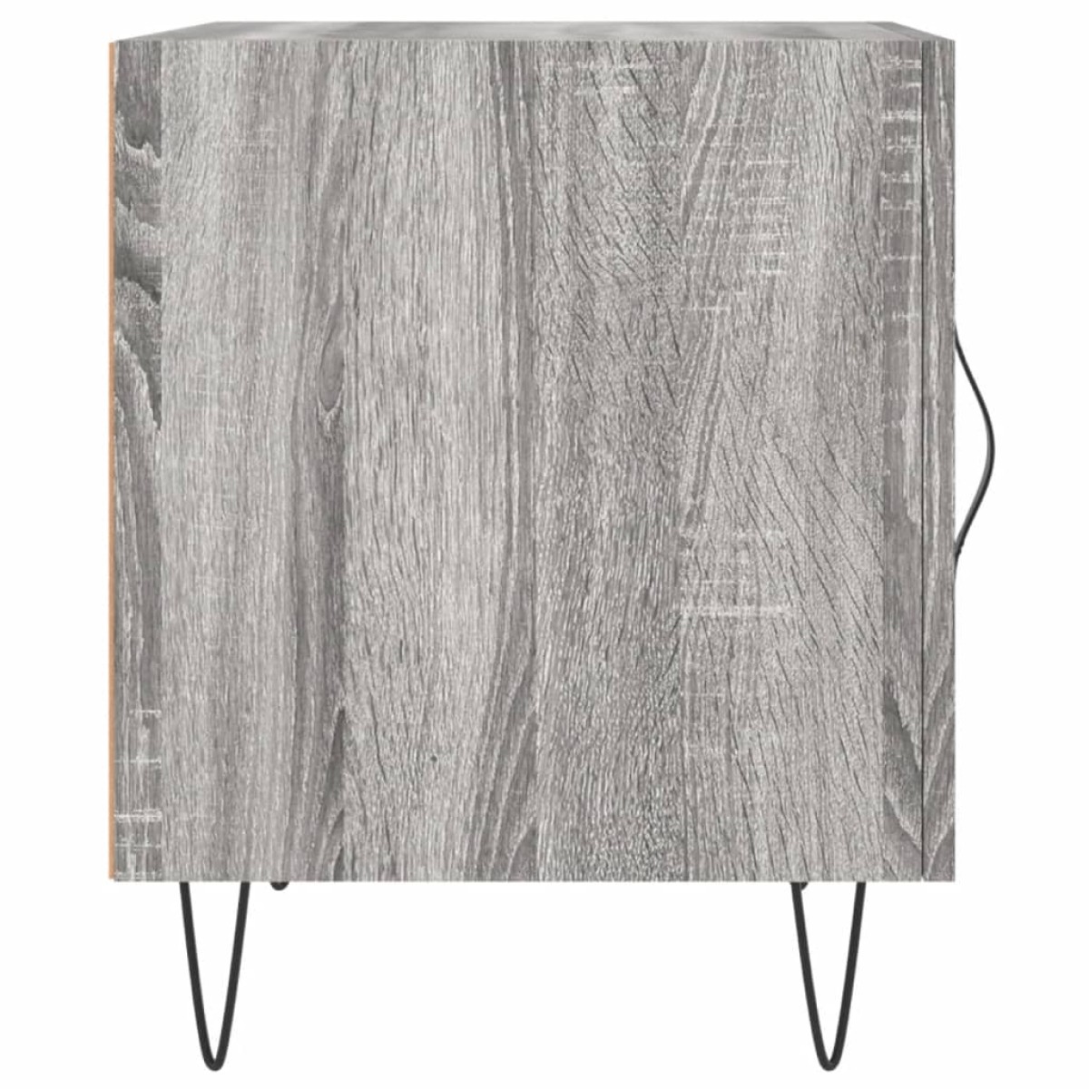 vidaXL Κομοδίνο Γκρι Sonoma 40 x 40 x 50 εκ. από Επεξεργασμένο Ξύλο