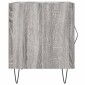 vidaXL Κομοδίνο Γκρι Sonoma 40 x 40 x 50 εκ. από Επεξεργασμένο Ξύλο