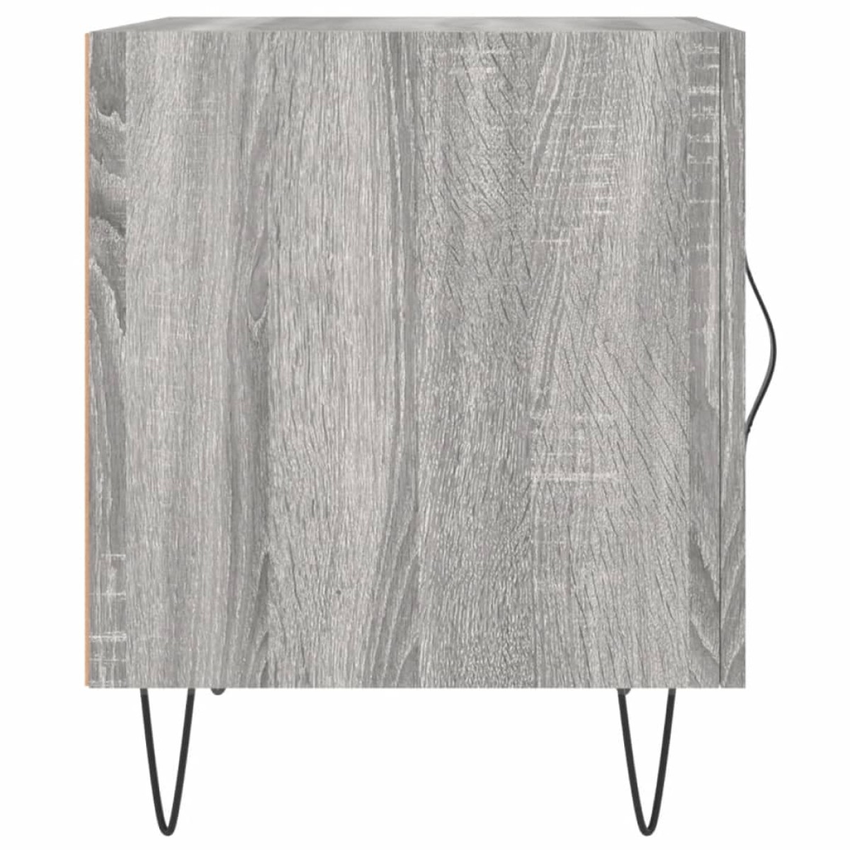 vidaXL Κομοδίνα 2 τεμ. Γκρι Sonoma 40 x 40 x 50 εκ. από Επεξεργ. Ξύλο