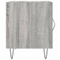 vidaXL Κομοδίνα 2 τεμ. Γκρι Sonoma 40 x 40 x 50 εκ. από Επεξεργ. Ξύλο