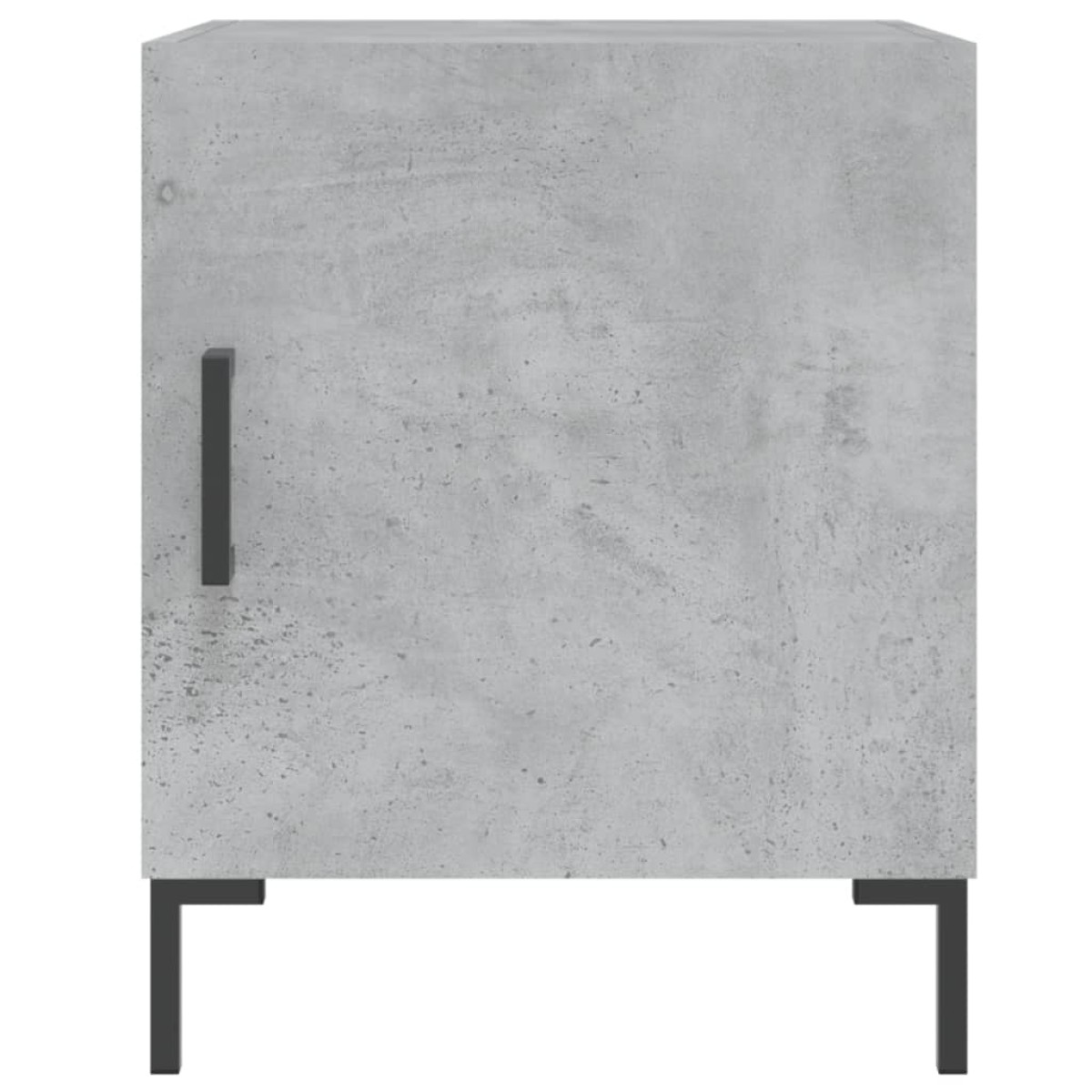 vidaXL Κομοδίνα 2 τεμ. Γκρι Σκυροδέμ. 40 x 40 x 50 από Επεξεργ. Ξύλο