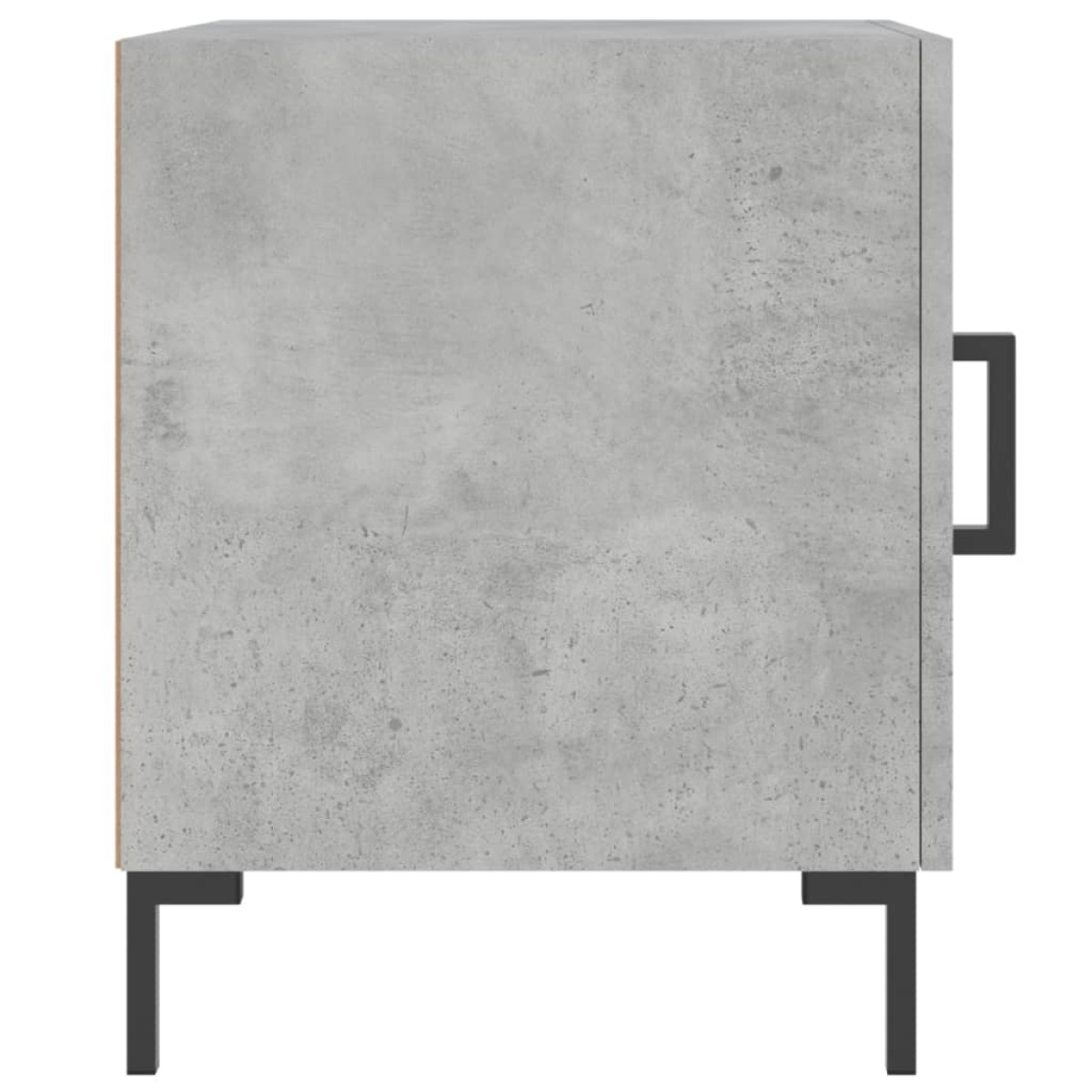 vidaXL Κομοδίνα 2 τεμ. Γκρι Σκυροδέμ. 40 x 40 x 50 από Επεξεργ. Ξύλο