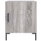 vidaXL Κομοδίνα 2 τεμ. Γκρι Sonoma 40 x 40 x 50 εκ. από Επεξεργ. Ξύλο