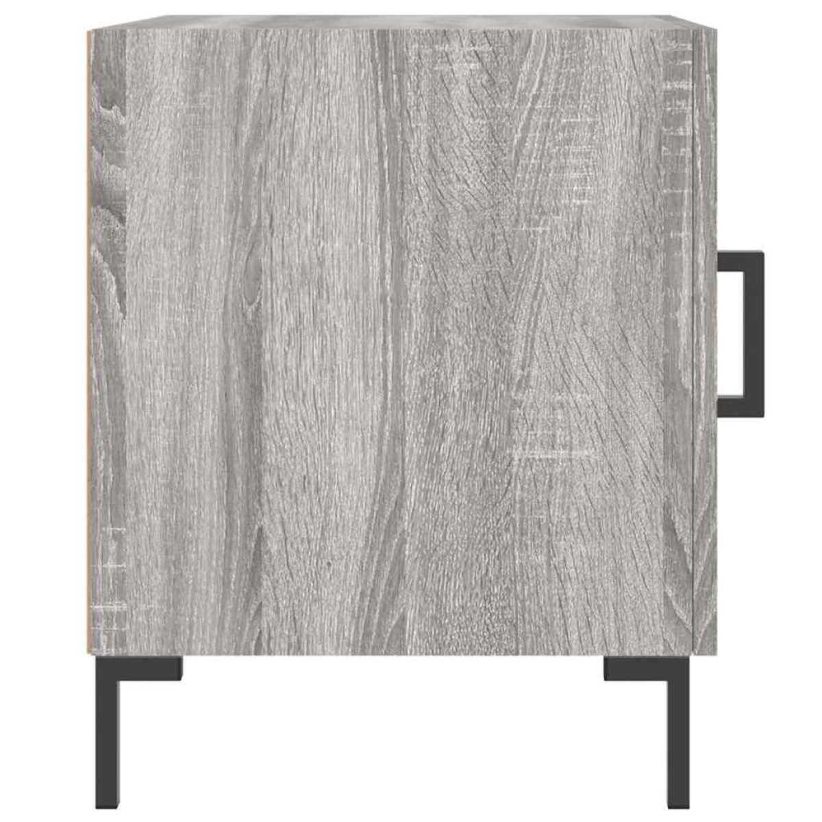vidaXL Κομοδίνα 2 τεμ. Γκρι Sonoma 40 x 40 x 50 εκ. από Επεξεργ. Ξύλο