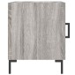 vidaXL Κομοδίνα 2 τεμ. Γκρι Sonoma 40 x 40 x 50 εκ. από Επεξεργ. Ξύλο