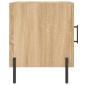 vidaXL Κομοδίνα 2 τεμ. Sonoma Δρυς 40x40x50 εκ. από Επεξεργασμένο Ξύλο