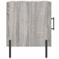 vidaXL Κομοδίνα 2 τεμ. Γκρι Sonoma 40 x 40 x 50 εκ. από Επεξεργ. Ξύλο