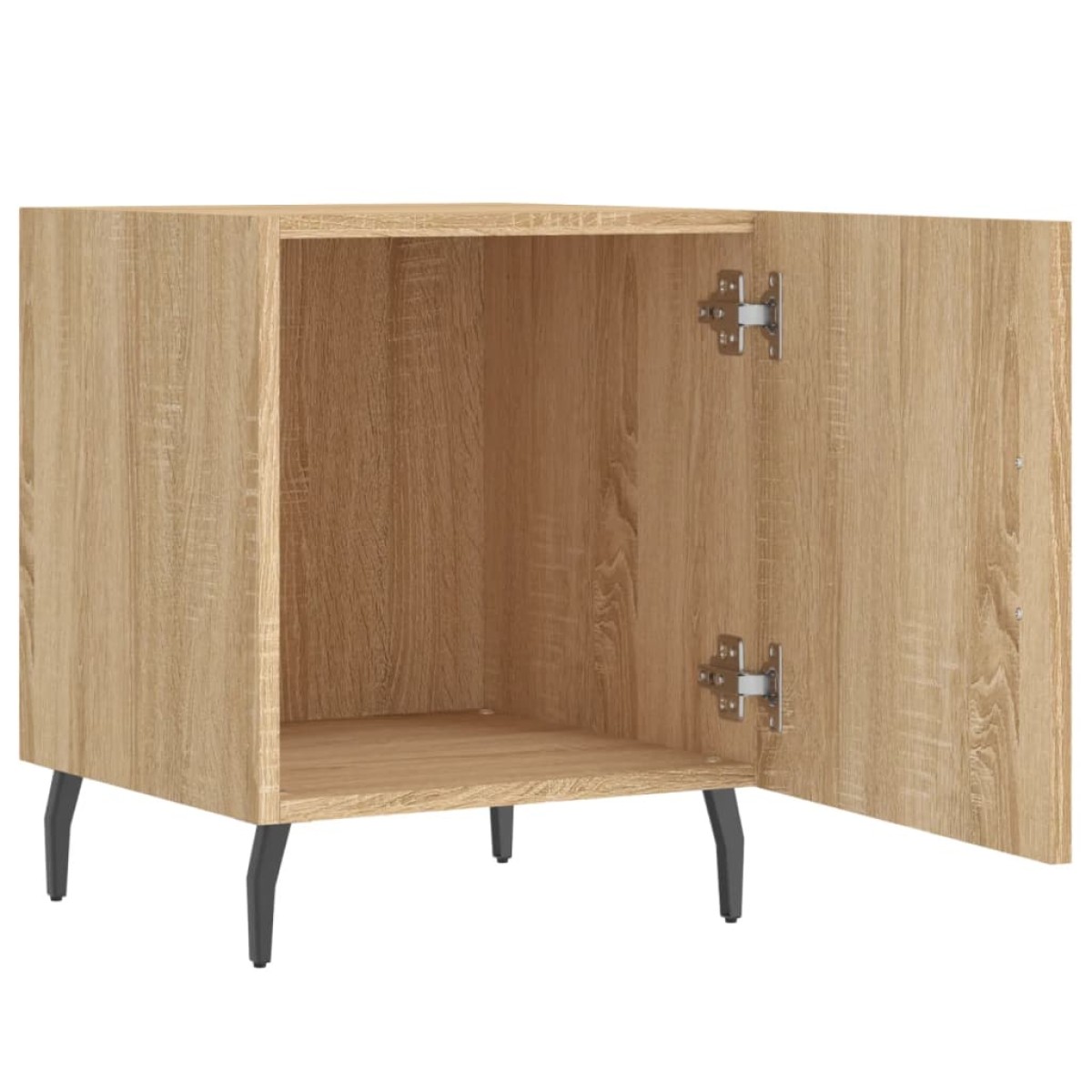 vidaXL Κομοδίνα 2 τεμ. Sonoma Δρυς 40x40x50 εκ. από Επεξεργασμένο Ξύλο