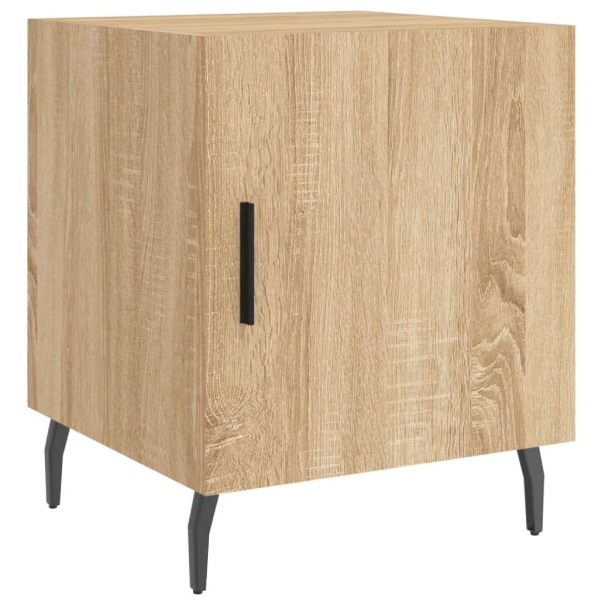 vidaXL Κομοδίνα 2 τεμ. Sonoma Δρυς 40x40x50 εκ. από Επεξεργασμένο Ξύλο