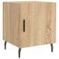 vidaXL Κομοδίνα 2 τεμ. Sonoma Δρυς 40x40x50 εκ. από Επεξεργασμένο Ξύλο