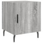vidaXL Κομοδίνα 2 τεμ. Γκρι Sonoma 40x40x50 εκ. από Επεξεργασμένο Ξύλο