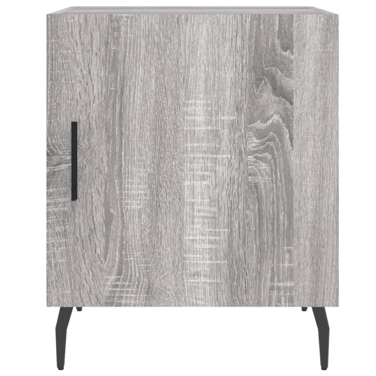vidaXL Κομοδίνα 2 τεμ. Γκρι Sonoma 40x40x50 εκ. από Επεξεργασμένο Ξύλο