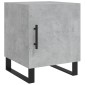 vidaXL Κομοδίνα 2 τεμ. Γκρι Σκυροδέμ. 40 x 40 x 50 από Επεξεργ. Ξύλο