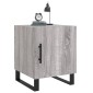 vidaXL Κομοδίνα 2 τεμ. Γκρι Sonoma 40x40x50 εκ. από Επεξεργασμένο Ξύλο