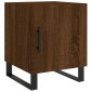 vidaXL Κομοδίνα 2 τεμ. Καφέ Δρυς 40 x 40 x 50 εκ. από Επεξεργ. Ξύλο