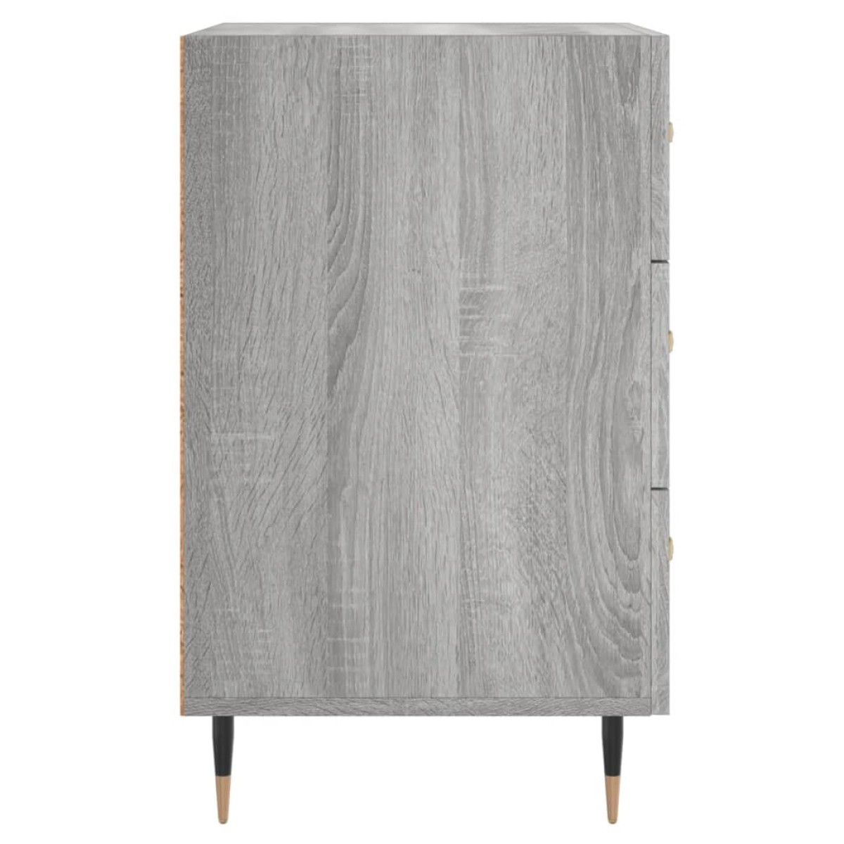 vidaXL Κομοδίνο Γκρι Sonoma 40 x 40 x 66 εκ. από Επεξεργασμένο Ξύλο