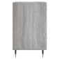 vidaXL Κομοδίνο Γκρι Sonoma 40 x 40 x 66 εκ. από Επεξεργασμένο Ξύλο