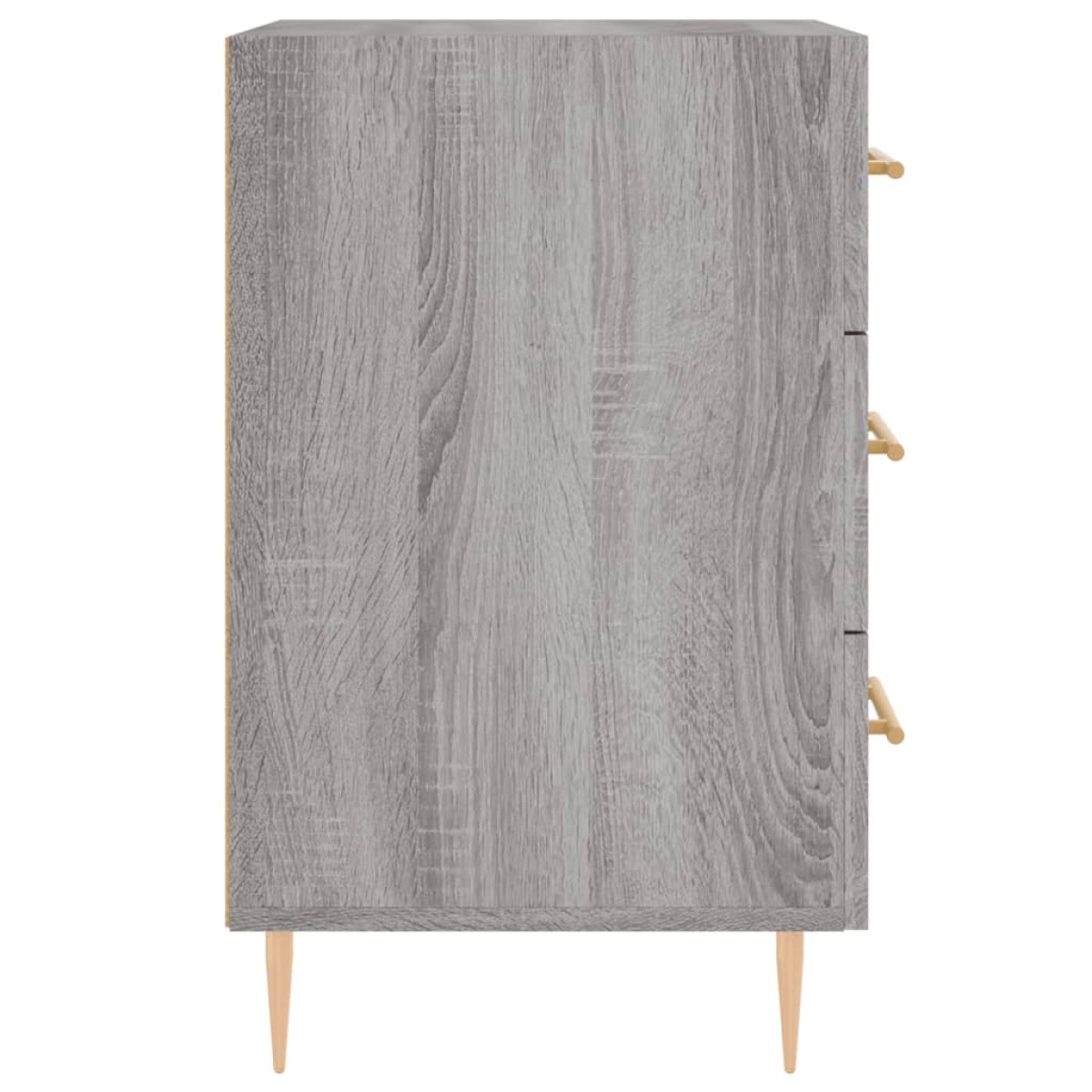 vidaXL Κομοδίνο Γκρι Sonoma 40 x 40 x 66 εκ. από Επεξεργασμένο Ξύλο