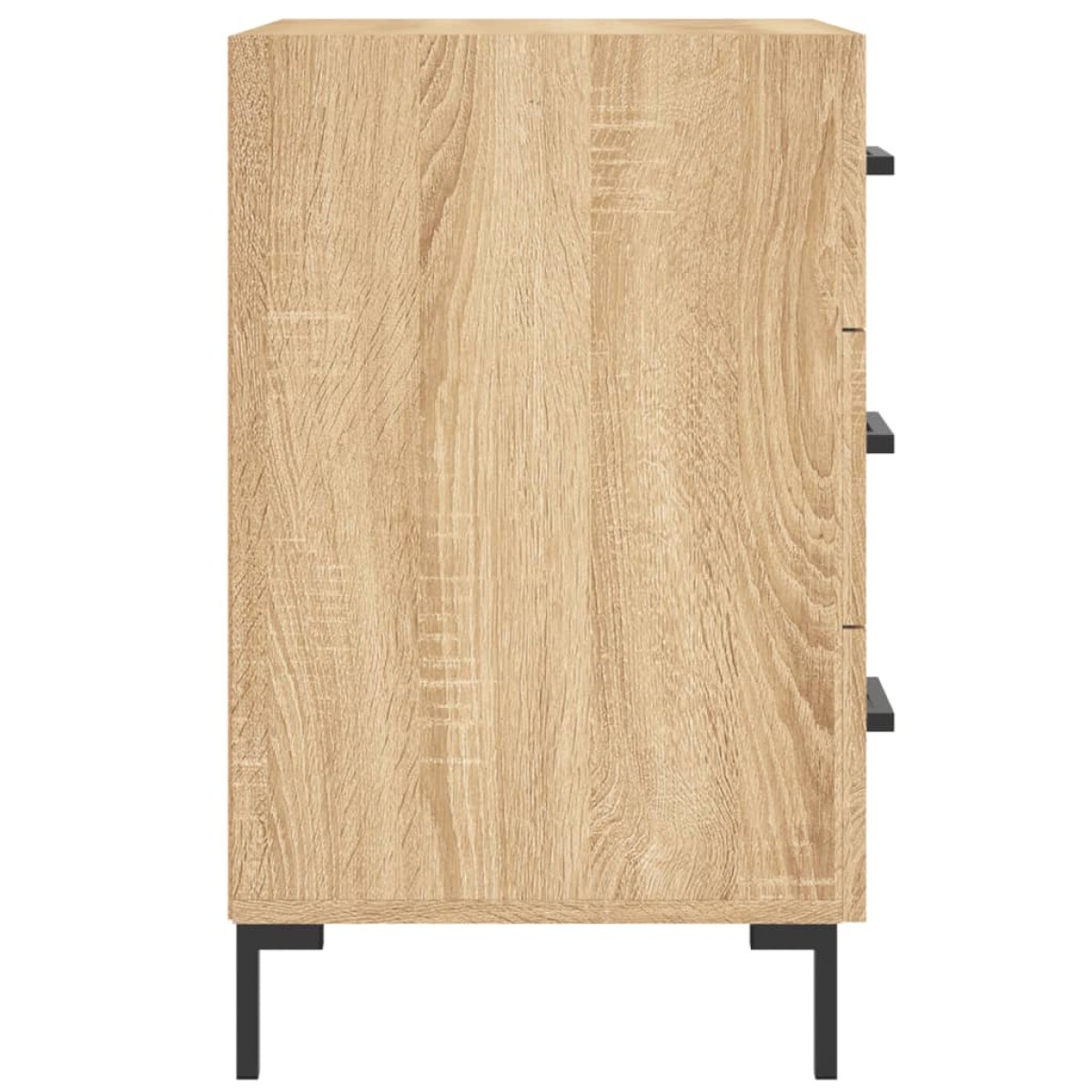 vidaXL Κομοδίνο Sonoma Δρυς 40 x 40 x 66 εκ. από Επεξεργασμένο Ξύλο