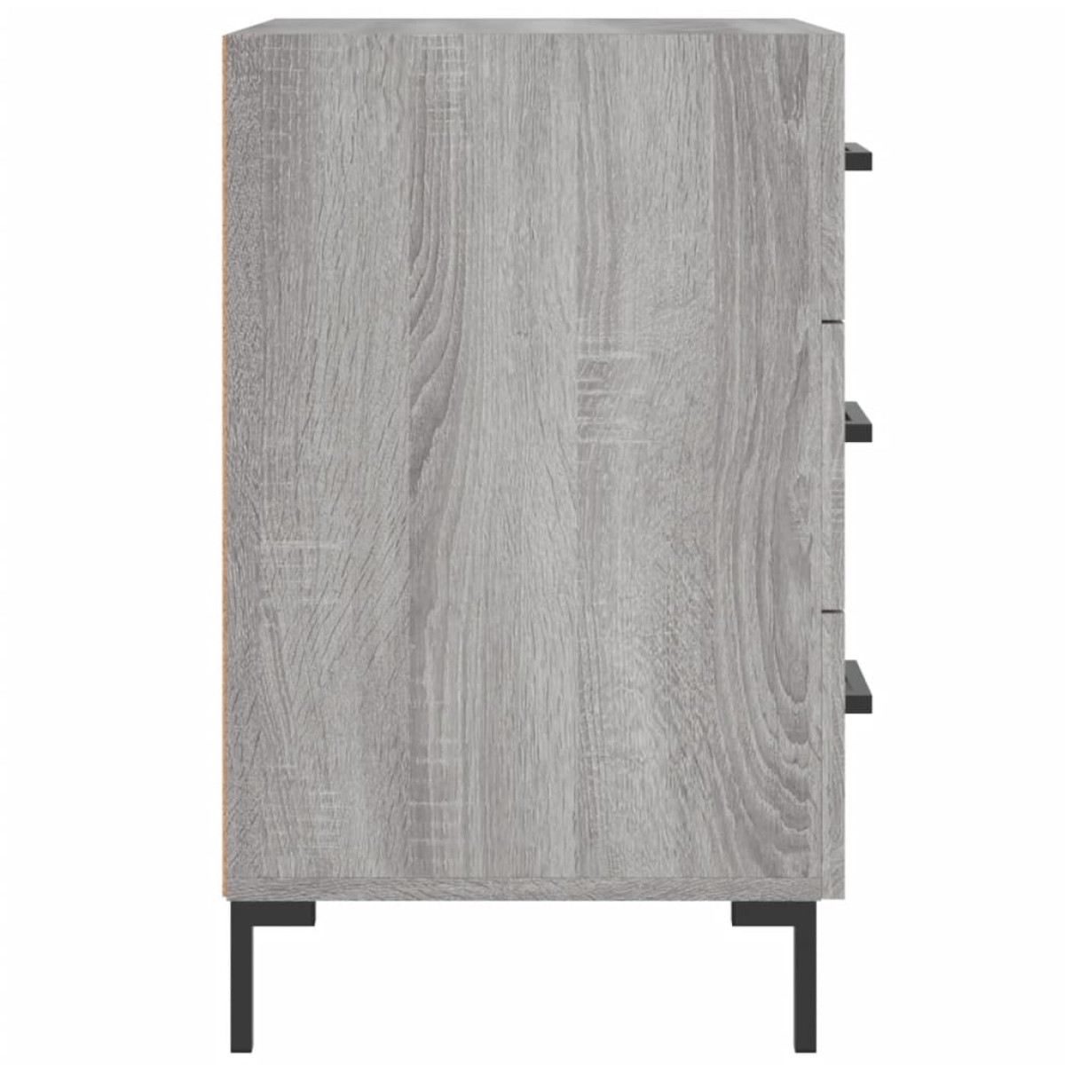 vidaXL Κομοδίνο Γκρι Sonoma 40 x 40 x 66 εκ. από Επεξεργασμένο Ξύλο