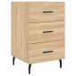 vidaXL Κομοδίνο Sonoma Δρυς 40 x 40 x 66 εκ. από Επεξεργασμένο Ξύλο
