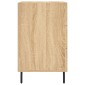 vidaXL Κομοδίνο Sonoma Δρυς 40 x 40 x 66 εκ. από Επεξεργασμένο Ξύλο