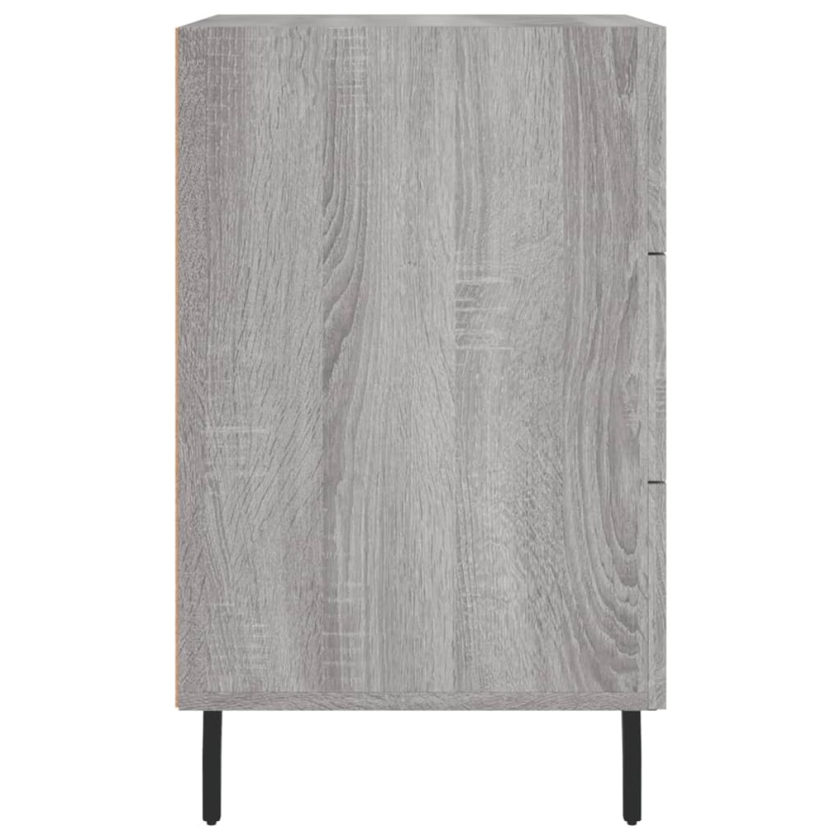 vidaXL Κομοδίνο Γκρι Sonoma 40 x 40 x 66 εκ. από Επεξεργασμένο Ξύλο
