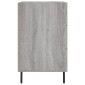 vidaXL Κομοδίνο Γκρι Sonoma 40 x 40 x 66 εκ. από Επεξεργασμένο Ξύλο