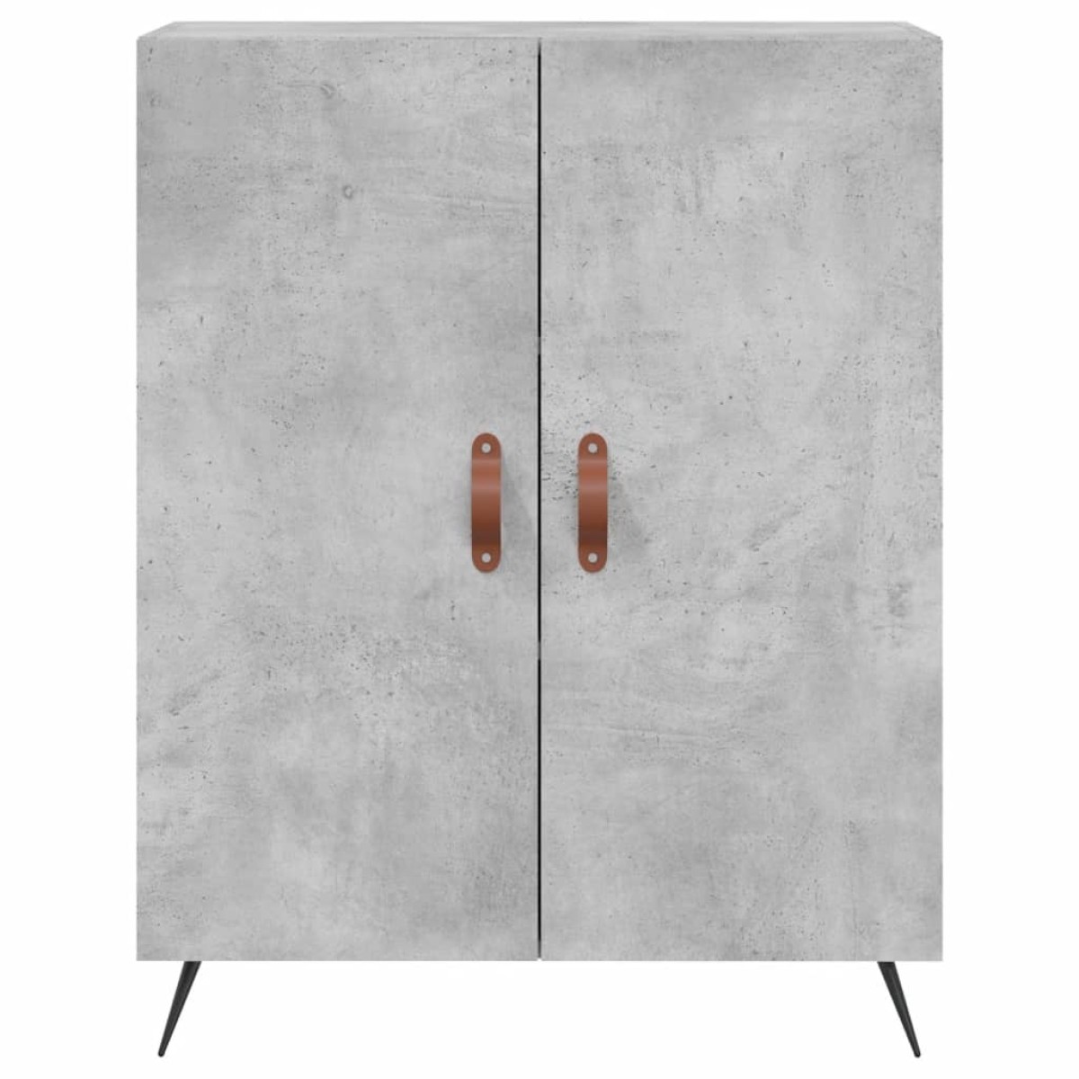 vidaXL Ντουλάπι Γκρι Σκυροδέματος 69,5x34x90 εκ. Επεξεργασμένο Ξύλο