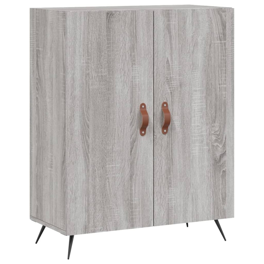 vidaXL Ντουλάπι Γκρι Sonoma 69,5 x 34 x 90 εκ. από Επεξεργασμένο Ξύλο