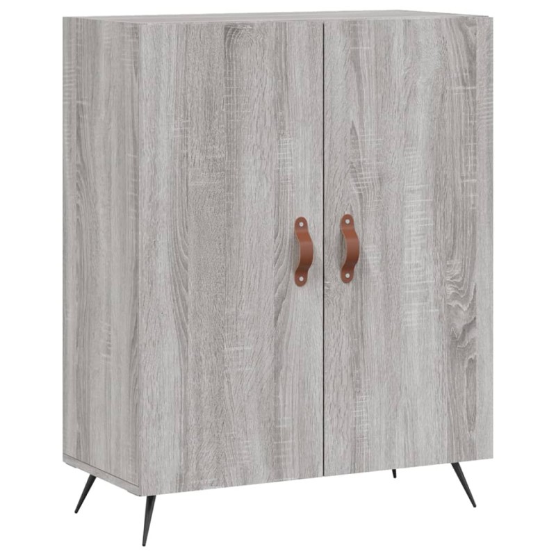 vidaXL Ντουλάπι Γκρι Sonoma 69,5 x 34 x 90 εκ. από Επεξεργασμένο Ξύλο