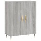 vidaXL Ντουλάπι Γκρι Sonoma 69,5 x 34 x 90 εκ. από Επεξεργασμένο Ξύλο