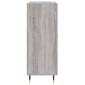 vidaXL Ντουλάπι Γκρι Sonoma 69,5 x 34 x 90 εκ. από Επεξεργασμένο Ξύλο