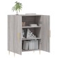 vidaXL Ντουλάπι Γκρι Sonoma 69,5 x 34 x 90 εκ. από Επεξεργασμένο Ξύλο